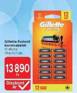 Tesco Gillette Fusion5 borotvabetét ajánlat