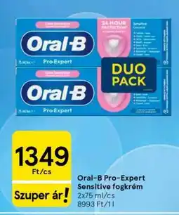 Tesco Oral-B Pro-Expert Sensitive fogkrém ajánlat