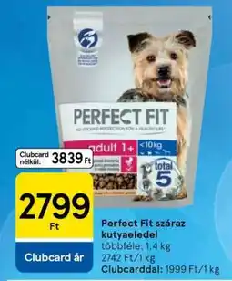 Tesco Perfect Fit száraz kutyaeledel ajánlat