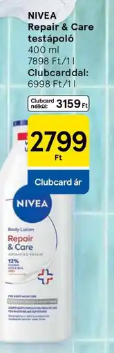 Tesco NIVEA Repair & Care testápoló ajánlat