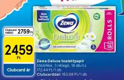 Tesco Zewa Deluxe toalettpapír ajánlat