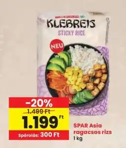 Interspar SPAR Asia ragacsos rizs ajánlat