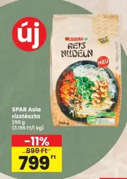 Interspar SPAR Asia rizstészta ajánlat