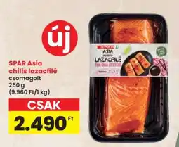 Interspar SPAR Asia chilis lazacfilé ajánlat