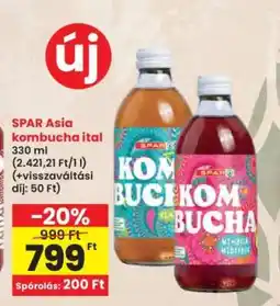 Interspar SPAR Asia kombucha ital ajánlat