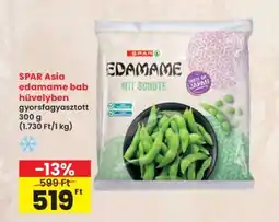 Interspar SPAR Asia edamame bab hüvelyben ajánlat
