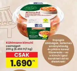 Interspar Kühlmann kimchi ajánlat