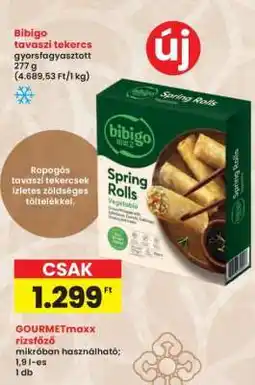 Interspar Bibigo tavaszi tekercs ajánlat