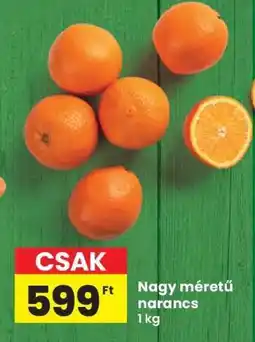 Interspar Nagy méretű narancs ajánlat