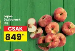 Interspar Lapos őszibarack ajánlat