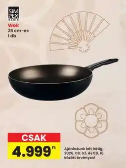 Interspar Wok ajánlat