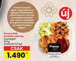 Interspar Fresco Deli kimchis sült rizs ajánlat