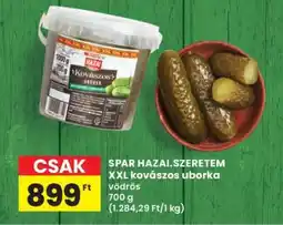 Interspar SPAR HAZAI.SZERETEM XXL kovászos uborka ajánlat