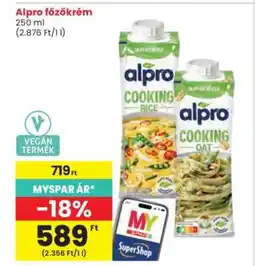 Interspar ALPRO Főzőkrém ajánlat