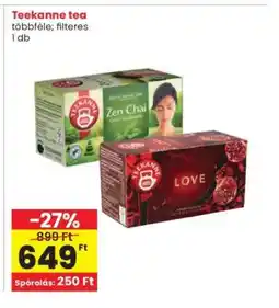 Interspar TEEKANNE TEA ajánlat