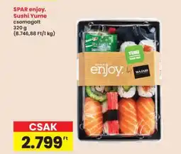 Interspar SPAR enjoy. Sushi Yume ajánlat
