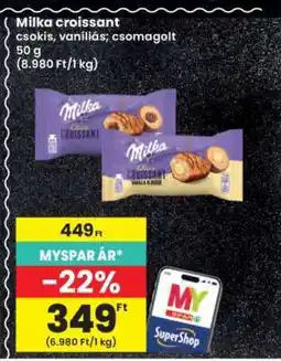 Interspar MILKA CROISSANT ajánlat