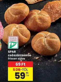 Interspar SPAR császárzsemle ajánlat