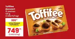 Interspar Toffifee desszert ajánlat