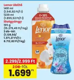 Interspar LENOR Öblítő ajánlat