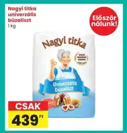 Interspar Nagyi titka univerzális búzaliszt ajánlat