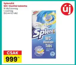 Interspar Splendid WC-tisztító tabletta ajánlat