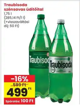 Interspar Traubisoda szénsavas üdítőital ajánlat