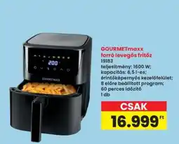 Interspar GOURMETmaxx forró levegős fritőz ajánlat