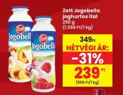 Interspar Zott Jogobella joghurtos ital ajánlat