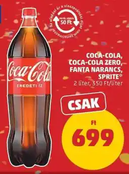 PENNY Coca-Cola, Coca-Cola Zero, Fanta Narancs, Sprite ajánlat
