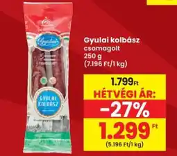 Interspar Gyulai kolbász ajánlat