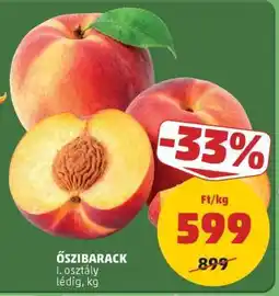 PENNY Őszibarack ajánlat