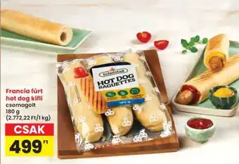 Francia Fúrt Hot-Dog Kifli