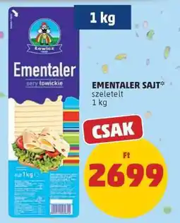 PENNY Ementaler sajt ajánlat