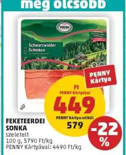 PENNY Feketeerdei Sonka ajánlat