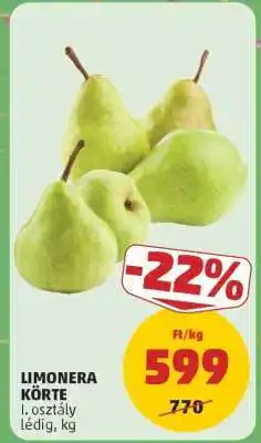 PENNY Limonera körte ajánlat