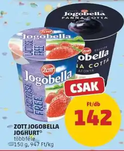 PENNY Zott Jogobella Joghurt ajánlat
