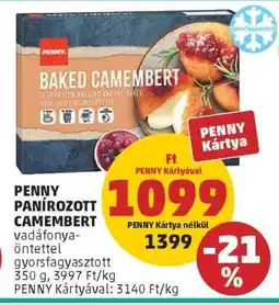 PENNY PENNY Panírozott Camembert ajánlat