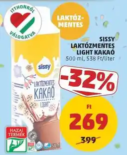 PENNY Sissy Laktózmentes Light Kakaó ajánlat
