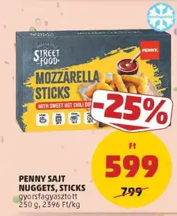 PENNY PENNY SAJT NUGGETS, STICKS ajánlat