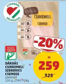 PENNY Dárdás Csirkemell Szendvics Csemege ajánlat