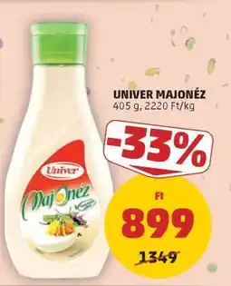 PENNY UNIVER Majonéz ajánlat