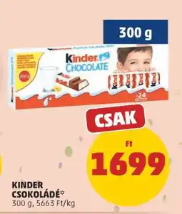 PENNY KINDER Csokoládé ajánlat
