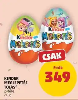 PENNY KINDER MEGLEPETÉS TOJÁS ajánlat