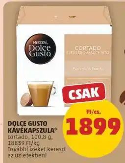 PENNY Dolce Gusto Kávékapszula ajánlat