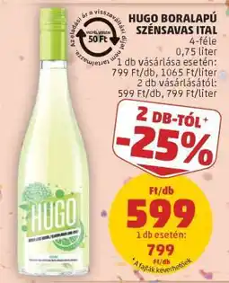 PENNY Hugo boralapú szénsavas ital ajánlat