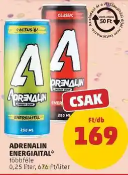 PENNY ADRENALIN Energiaital ajánlat