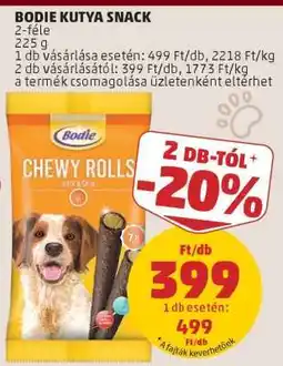 PENNY Bodie Kutya Snack ajánlat