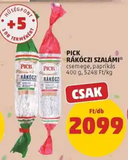 PENNY PICK Rákóczi szalámi ajánlat