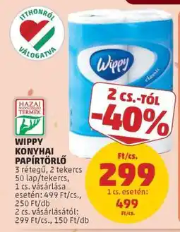 PENNY Wippy Konyhai Papírtörlő ajánlat